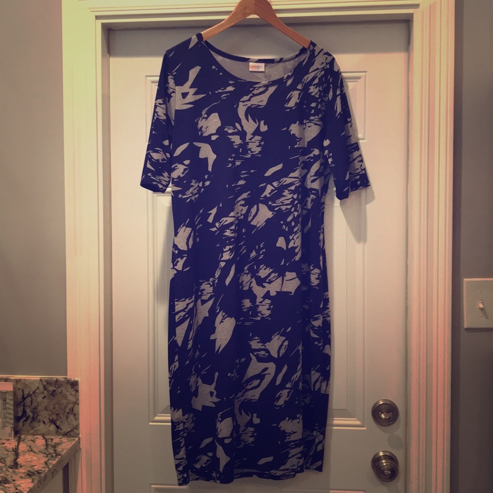 🦄 Purple and Grey LuLaRoe Julia 🦄